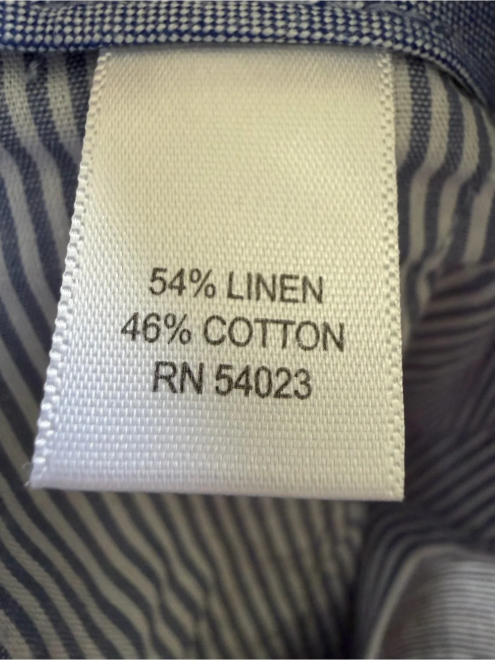Banana Republic Light Blue Linen-Blend Straight Fit Chinos